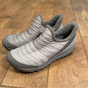 Merrell Women’s Shoes Gray Antora Mocasins slip on sneakers Size 10